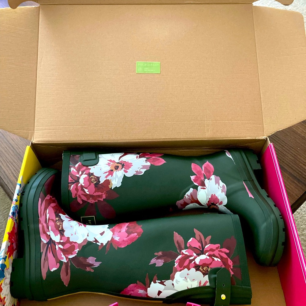 Joules Wellies Rain Boots Size 6